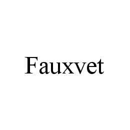 FAUXVET trademark