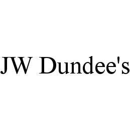 JW DUNDEE'S trademark