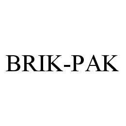 BRIK-PAK trademark