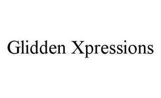 GLIDDEN XPRESSIONS trademark