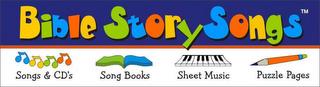 BIBLE STORY SONGS SONGS & CD'S SONG BOOKS SHEET MUSIC PUZZLE PAGES trademark