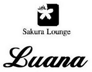 JAL SAKURA LOUNGE LUANA trademark