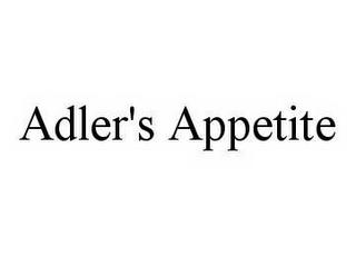 ADLER'S APPETITE trademark