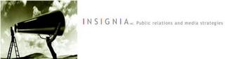 INSIGNIA INC. PUBLIC RELATIONS & MEDIA STRATEGIES trademark