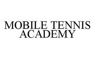 MOBILE TENNIS ACADEMY trademark