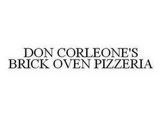 DON CORLEONE'S BRICK OVEN PIZZERIA trademark