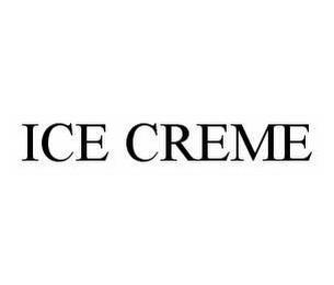 ICE CREME trademark