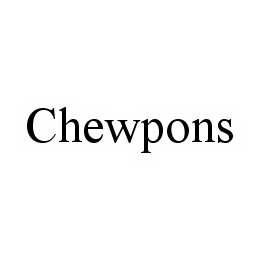 CHEWPONS trademark