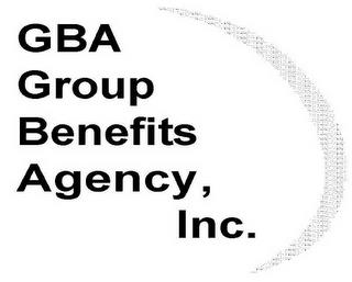 GBA GROUP BENEFITS AGENCY, INC. trademark