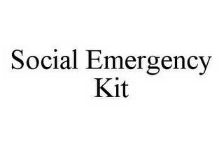 SOCIAL EMERGENCY KIT trademark