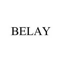 BELAY trademark