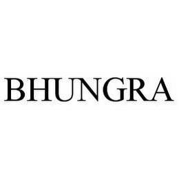 BHUNGRA trademark