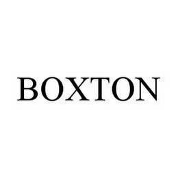 BOXTON trademark