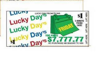 LUCKY DAY'S trademark