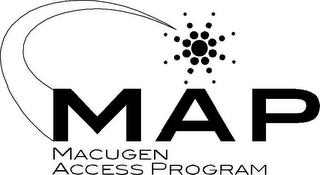 MAP MACUGEN ACCESS PROGRAM trademark