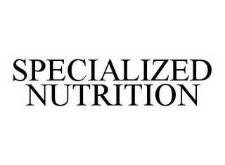 SPECIALIZED NUTRITION trademark