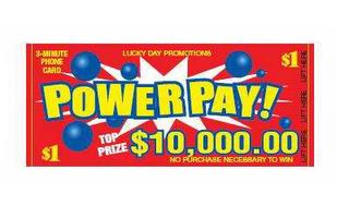 POWERPAY TOP PRIZE $10,000.00 $1 trademark