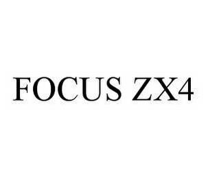 FOCUS ZX4 trademark