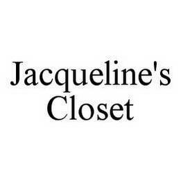 JACQUELINE'S CLOSET trademark