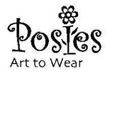 POSIES ART TO WEAR trademark