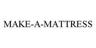 MAKE-A-MATTRESS trademark