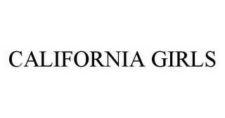 CALIFORNIA GIRLS trademark