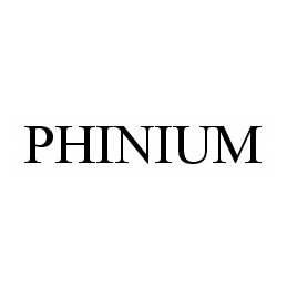 PHINIUM trademark