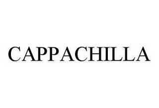 CAPPACHILLA trademark