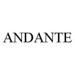 ANDANTE trademark