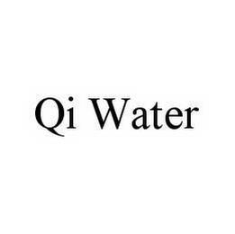 QI WATER trademark