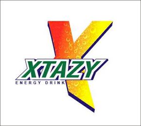 X XTAZY ENERGY DRINK trademark