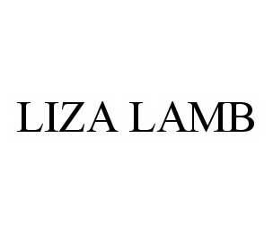 LIZA LAMB trademark