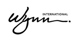 WYNN. INTERNATIONAL trademark