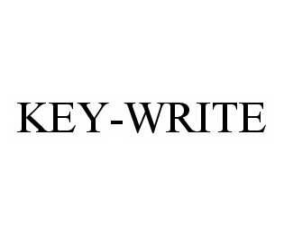 KEY-WRITE trademark