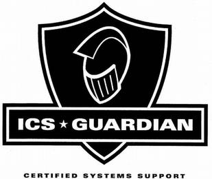 ICS GUARDIAN CERTIFIED SYSTEMS SUPPORT trademark