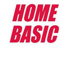 HOME BASIC trademark