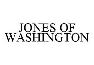 JONES OF WASHINGTON trademark