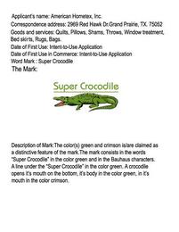 SUPER CROCODILE trademark