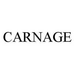 CARNAGE trademark