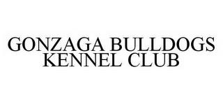 GONZAGA BULLDOGS KENNEL CLUB trademark