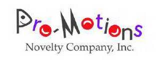 PRO-MOTIONS NOVELTY COMPANY, INC. trademark