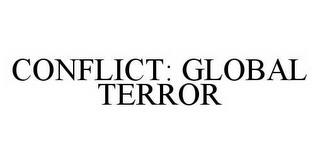 CONFLICT: GLOBAL TERROR trademark