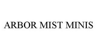 ARBOR MIST MINIS trademark