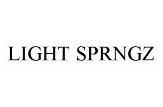 LIGHT SPRNGZ trademark