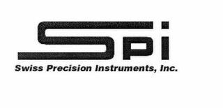 SPI SWISS PRECISION INSTRUMENTS, INC. trademark