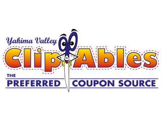 YAKIMA VALLEY CLIPABLES THE PREFERRED COUPON SOURCE trademark