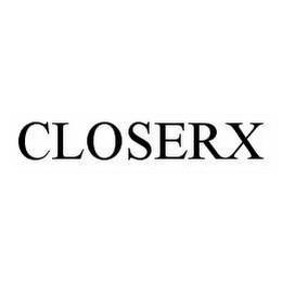 CLOSERX trademark