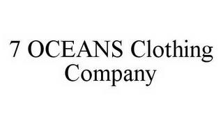 7 OCEANS CLOTHING COMPANY trademark