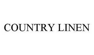 COUNTRY LINEN trademark