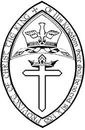 PROVINCE OF CHRIST THE KING + OF HIS KINGDOM THERE SHALL BE NO END ST LK. 1:33 trademark